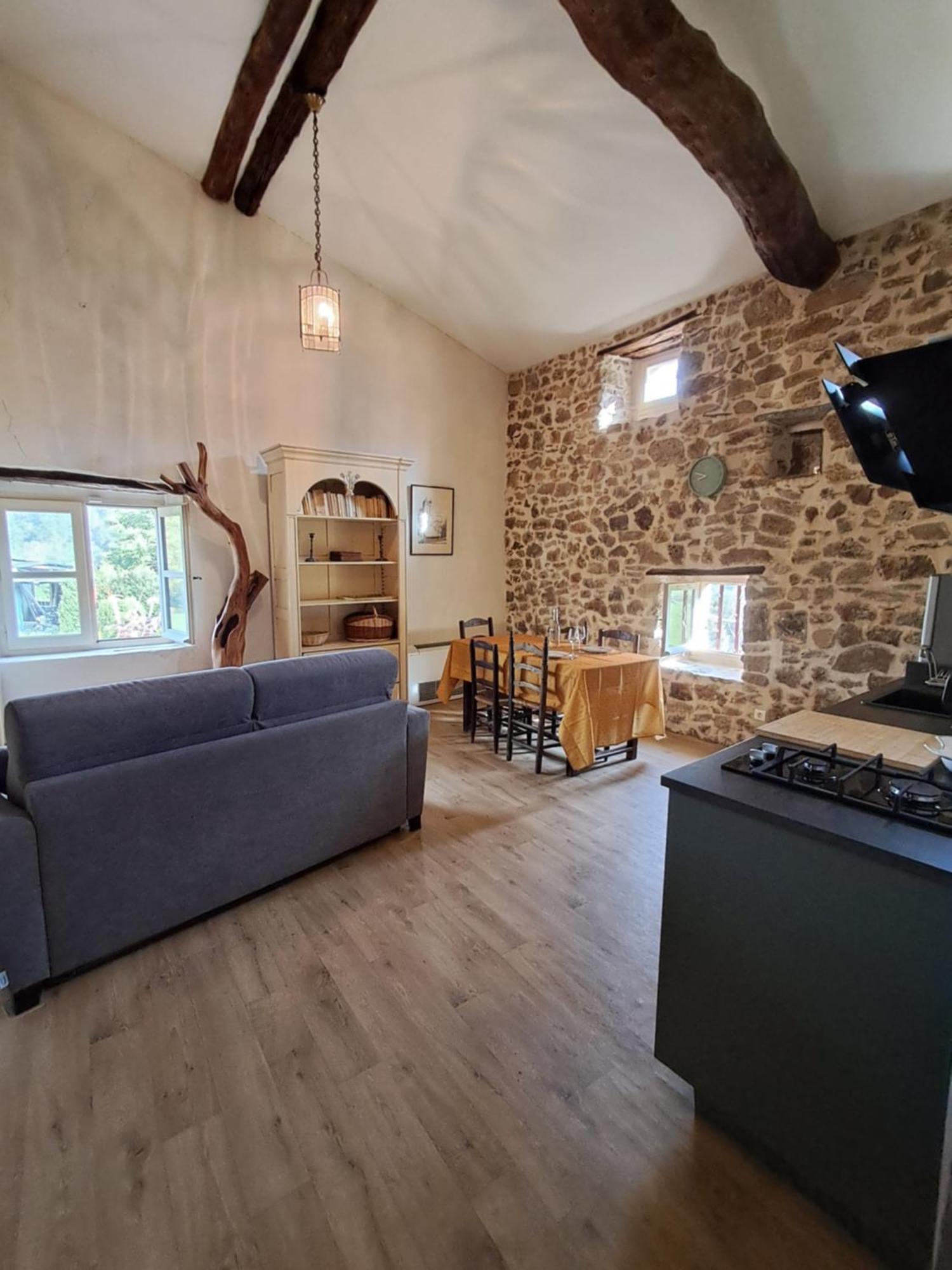 Chambre D'Hote Dans Mas Proche Anduze Cevennes Avec Piscine Mialet  Exterior photo